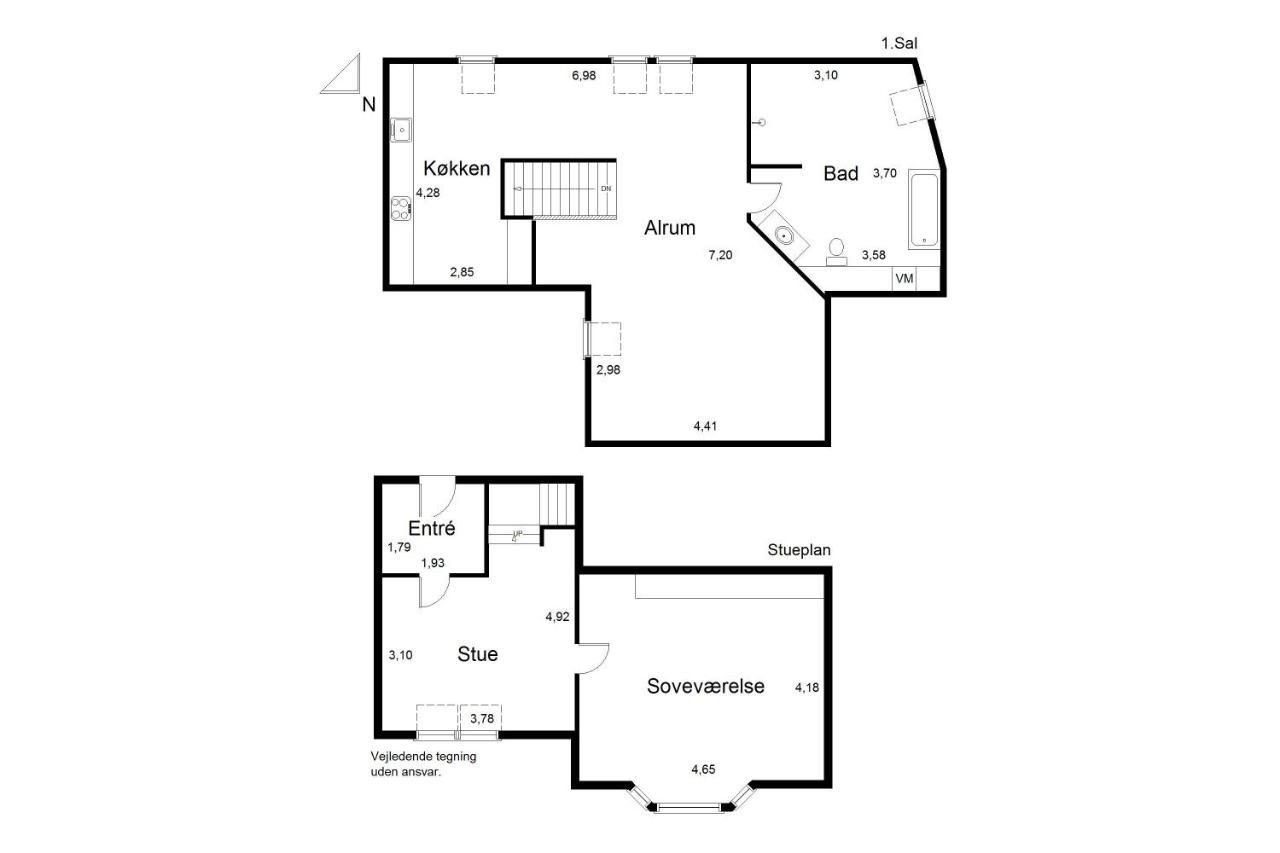 Bath Tub Penthouse In The City Aalborg Luaran gambar